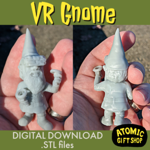 Little Resin print of the VR Gnome